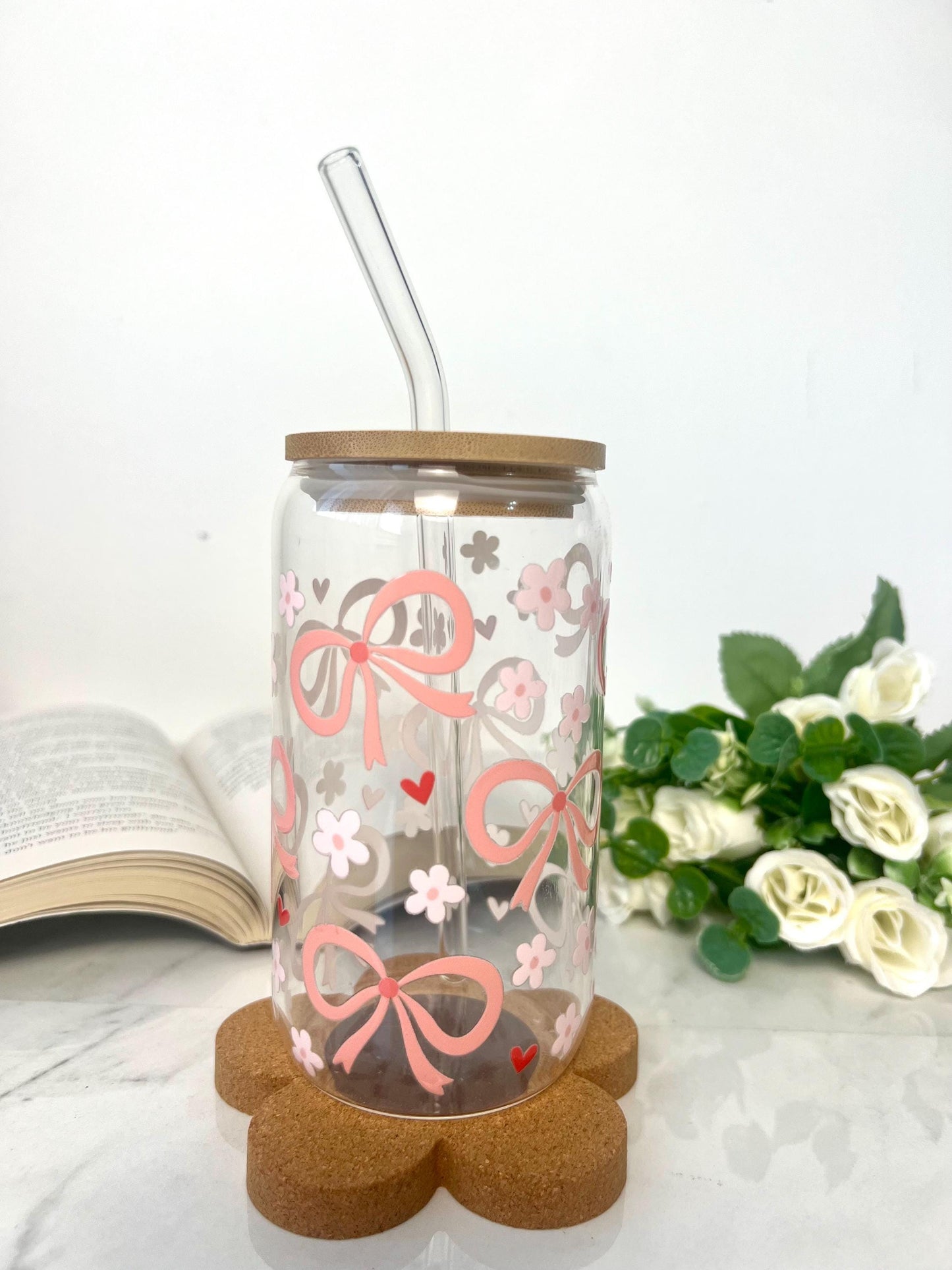 Bookish Glassware 16oz