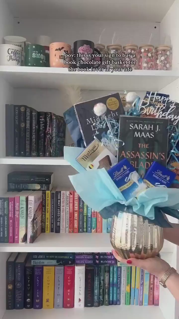 Chocolate Book Bouquet